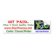 Healthy Weight Loss Water bumper stickers