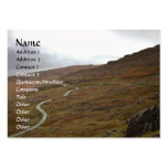 Healy Pass, Winding Road in Ireland. Business Cards