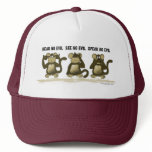 Hear No Evil Monkeys hats