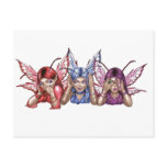 Hear, Speak, See No Evil postcards