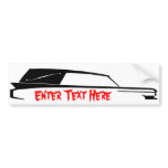 HEARSE bumper sticker bumper stickers