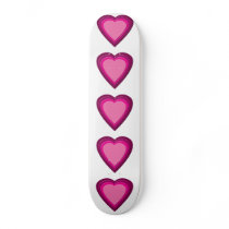 Heart 5 skateboard deck