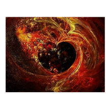 Heart a'Fire Postcard