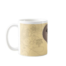 Heart Akita Coffee Mug