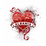 Heart Albania t-shirts