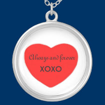 Heart Always and forever Necklace
