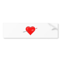Heart and Arrow Adesivo
