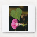 Heart and Flower Mousepad