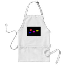 Heart and Horses Aprons