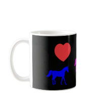 Heart and Horses Mugs