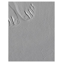 heart and sandy feet flyer