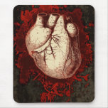 Heart and Spatter mousepads