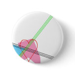 Heart and Stripes Pin