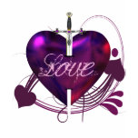 Heart and Sword t-shirts
