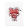 Heart Angola Post Card