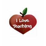 Heart Apple Teacher's T-shirt