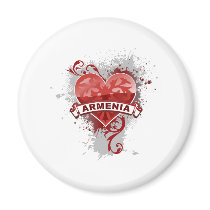 Heart Armenia Magnet