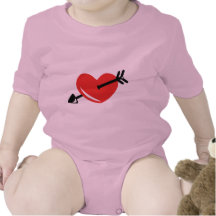 Heart arrow tshirt