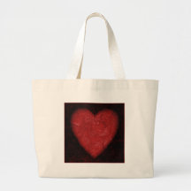 Heart Art 2 Canvas Bags