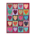 Heart Art Tiles postcards