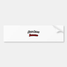 Heart Attack Superhero Bumper Sticker