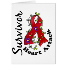 Heart Attack Survivor 15 Greeting Cards