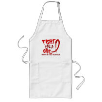 Heart Attack Survivor Fight Like A Girl 5.3 Apron