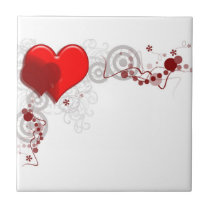 Heart Background Tile tiles