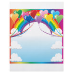 Heart Baloon Background flyers
