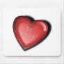heart be mine mouse mat