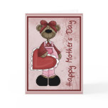 Heart Bear Mother´s Day Card