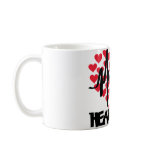 heart beat love hearts mugs