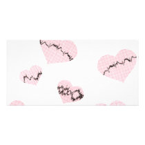 Heart Beats Photo Greeting Card