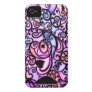 Heart Beats Singing, Stained Glass style Iphone 4 Id Cases