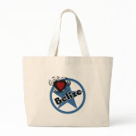 Heart Belize Canvas Bag