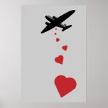Heart Bomber - Make Love Not War posters