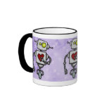heart bot mug