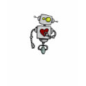 heart bot t-shirts
