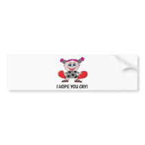 heart breaker hope u cry bumper stickers