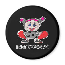 heart breaker hope u cry fridge magnet