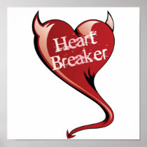 heart breaker print
