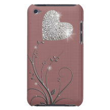 Heart brilliant lovely design iPod touch cases