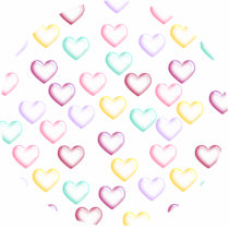 Heart Bubble Wall Sculpture Photo Cut Outs