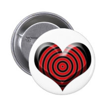 Heart Bullseye Pin