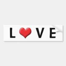 Heart Bumper Sticker