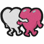 Heart Butts Arm in Arm Pocket Size embroidered shirts