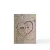 Heart Carved in a Tree