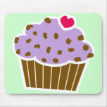 Heart Choco Chip Blueberry Cupcake