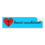 heart condition bumper stickers