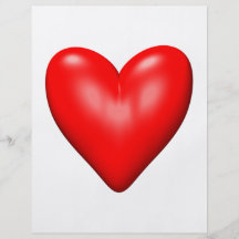 Heart Custom Flyer